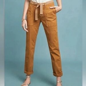 Anthropologie the Wanderer Pants with Belt